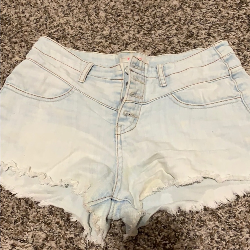 High waisted shorts